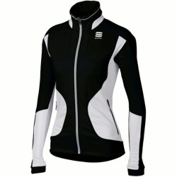 Warm-up Jacke Sportful APEX Evo Lady WS schwarz-weiss
